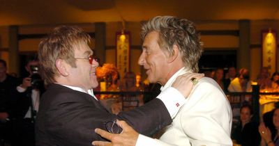 Elton John and Rod Stewart's epic 55-year feud - pranks, cruel digs and one huge bust-up