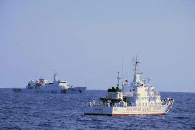 Philippine coastguard accuses China ship of risking collision
