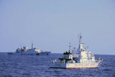 Philippines slams Chinese ship's 'close distance manoeuvring' at Scarborough Shoal