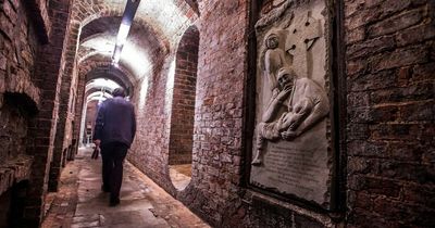 Secrets of the crypt where thousands are buried