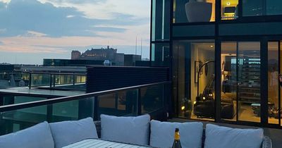 We stayed in Edinburgh's fanciest penthouse that is popular with celebrities