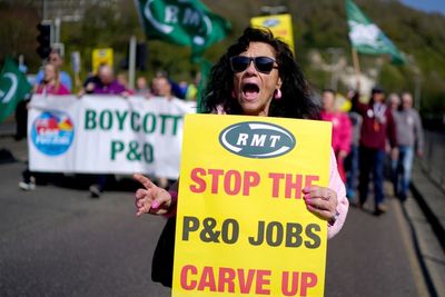 RMT union to protest outside recruitment office linked to P&O job cuts