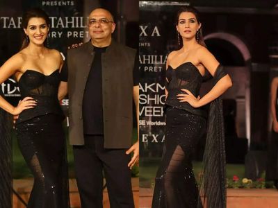 Kriti Sanon looks breathtaking as she turns showstopper for Tarun Tahiliani