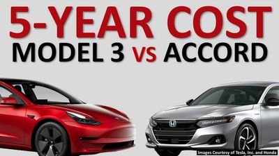 5-Year Ownership Cost: Tesla Model 3 vs Honda Accord Hybrid
