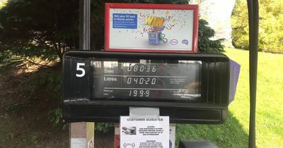 The Welsh petrol station where fuel is now 199.9p a litre