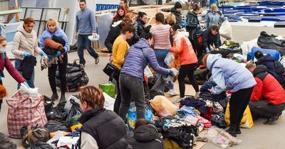 Ukranian refugees receive aid from Lanarkshire firm but organiser says it's a 'drop in the ocean'