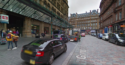 Thug leaves man with serious head injury after vicious attack near Glasgow Central Station