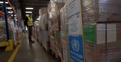 Humanitarian aid for Ukraine is dwindling, says health official