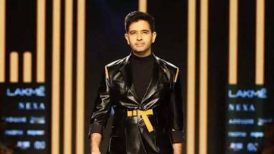 AAP leader Raghav Chadha turns showstopper at Lakme Fashion Week