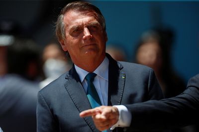 Brazil vote pits good against bad, Bolsonaro says at re-election launch