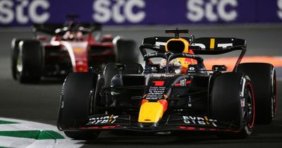 Max Verstappen wins Saudi Arabian Grand Prix as he holds off Ferrari's Charles Leclerc