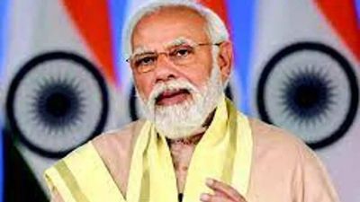 Let’s make the local ‘global’, says PM Modi as export target met