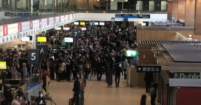 'Chaotic scenes' at Dublin Airport as passengers face 'disgraceful' delays due to security staffing issue