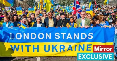 Brits marching for Ukraine may be jailed for 'noisy' support under Priti Patel crackdown