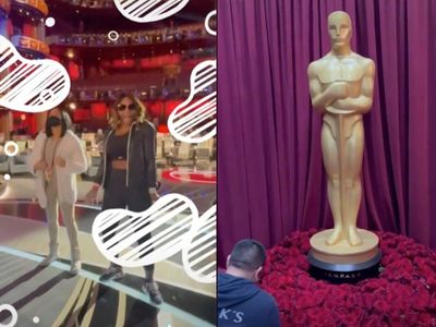 Serena Williams shares behind-the-scenes look inside Dolby Theatre as she prepares for Oscars