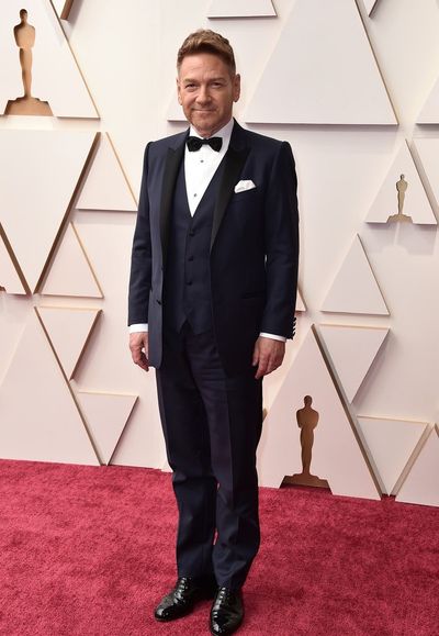 Sir Kenneth Branagh makes red carpet return at star-studded Oscar ceremony