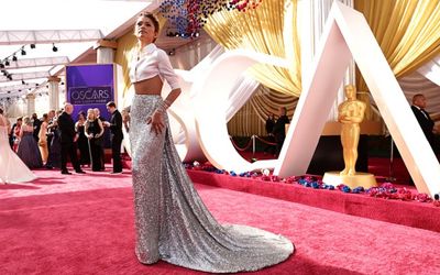 Oscars 2022: Hollywood’s night of nights gets underway on the red carpet