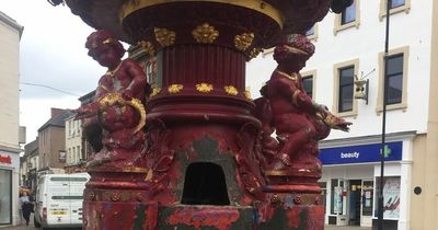 Dumfries town centre fountain restoration work set to be granted planning consent