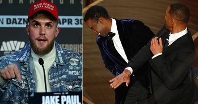 Jake Paul makes $30million offer to Will Smith and Chris Rock after Oscars slap