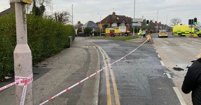 Mansfield fire: The diversions in place as major fire closes main road