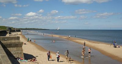 Elderly woman suffered a broken wrist and hip injuries after she was hit by wave on North East coast