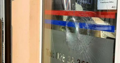 Doug Beattie's constituency office targeted overnight