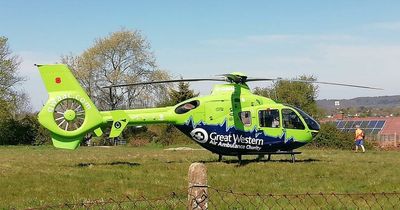 Man taken to hospital after air ambulance and hazard response called to south Bristol