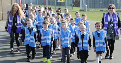 Lanarkshire school kids enjoying new walking to school initiative