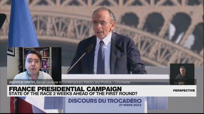 French presidential election: Two weeks before first round, Zemmour tries to rally opinion