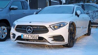 Mercedes CLS Replacement Spied For The First Time