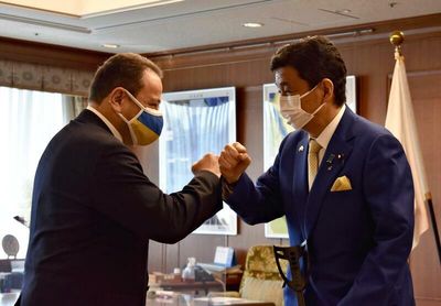 Ukraine ambassador thanks Japan for support