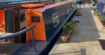 Edinburgh property: Houseboat with contemporary interior hits the market for £65,000