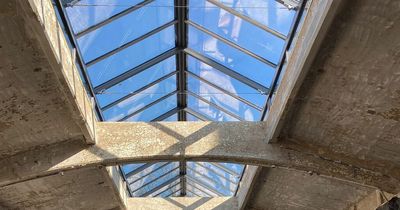 Govanhill Baths renovation sees stunning new roof light installed in the steamie