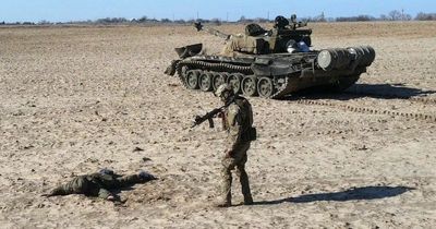 Russian soldier given £7,500 and Ukrainian citizenship after surrendering with tank