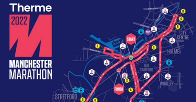 Manchester Marathon 2022 road and street closures