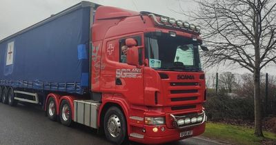 Hero truck driver travels 2000 miles to deliver vital aid from Lanarkshire parishioners to Ukranian war refugees