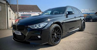 Luxury cars nicked in raid at Scots garage as burnt out motor dumped nearby