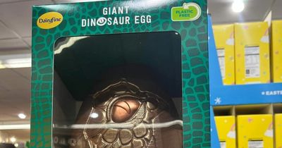 The 'fab' £10 dinosaur Easter egg Aldi shoppers are obsessed with