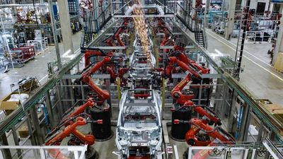 Amazing Drone Video Shows How Tesla Model Y Is Made At Giga Berlin