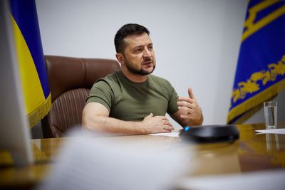 Ukraine president says he spoke to Italian PM, Rome helping with security guarantees