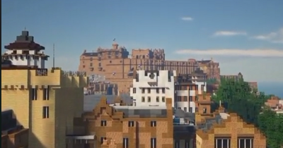 Edinburgh Minecraft gamer recreates 'entire city centre' from castle to gardens