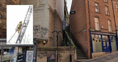 Teen injured in 30ft plunge into locked courtyard after climbing wall in Newcastle