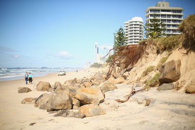 Gold Coast suburb has $1.4bn in property at ‘very high risk’ from coastal erosion