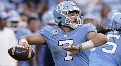 Panthers send a pair of representatives to UNC QB Sam Howell’s pro day