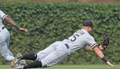 White Sox outfielder Andrew Vaughn has hip pointer