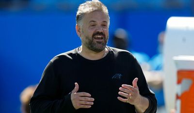 Twitter reacts to Panthers HC Matt Rhule at Annual League Meeting