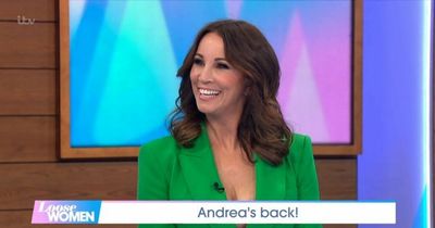 ITV Loose Women fans complain at 'brave' comments as Andrea McLean makes return year after quitting