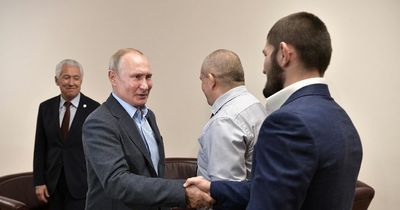 Vladimir Putin joked to Khabib Nurmagomedov about being "punished" for Conor McGregor brawl