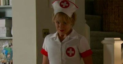 Corrie fans threaten to switch off amid Sally's 'cringe sex chat' in raunchy nurse outfit
