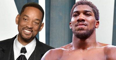 Anthony Joshua "proud" of Will Smith but jokes he should have "closed fist"